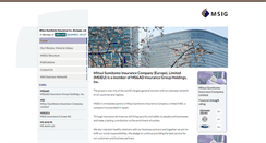 Desktop Screenshot of msi-europe.com
